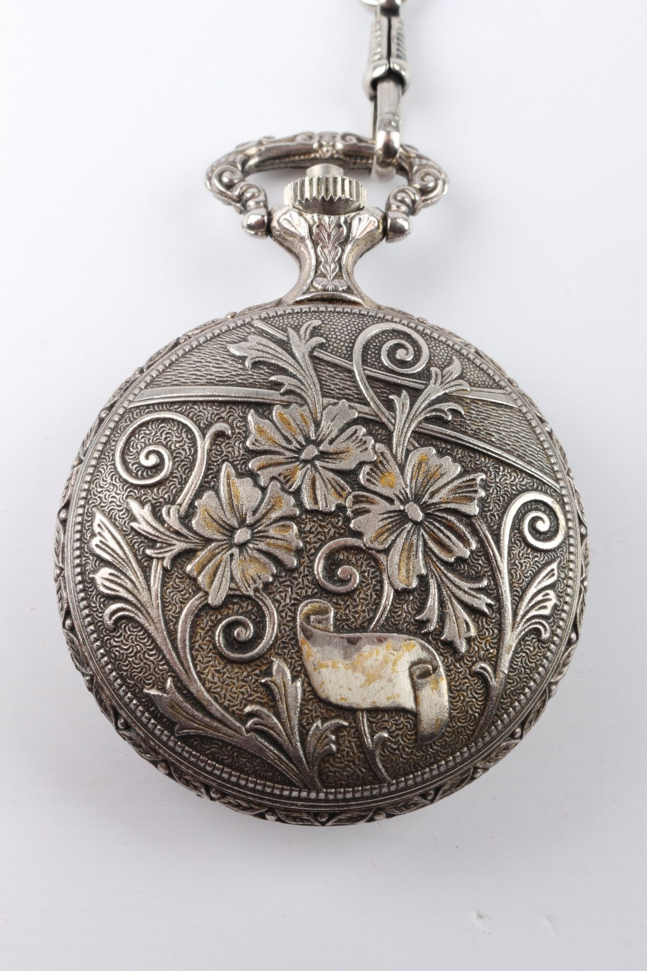 Jugendstil 2 Silber Taschenuhren, art nouveau silver pocket watches, - Image 5 of 9