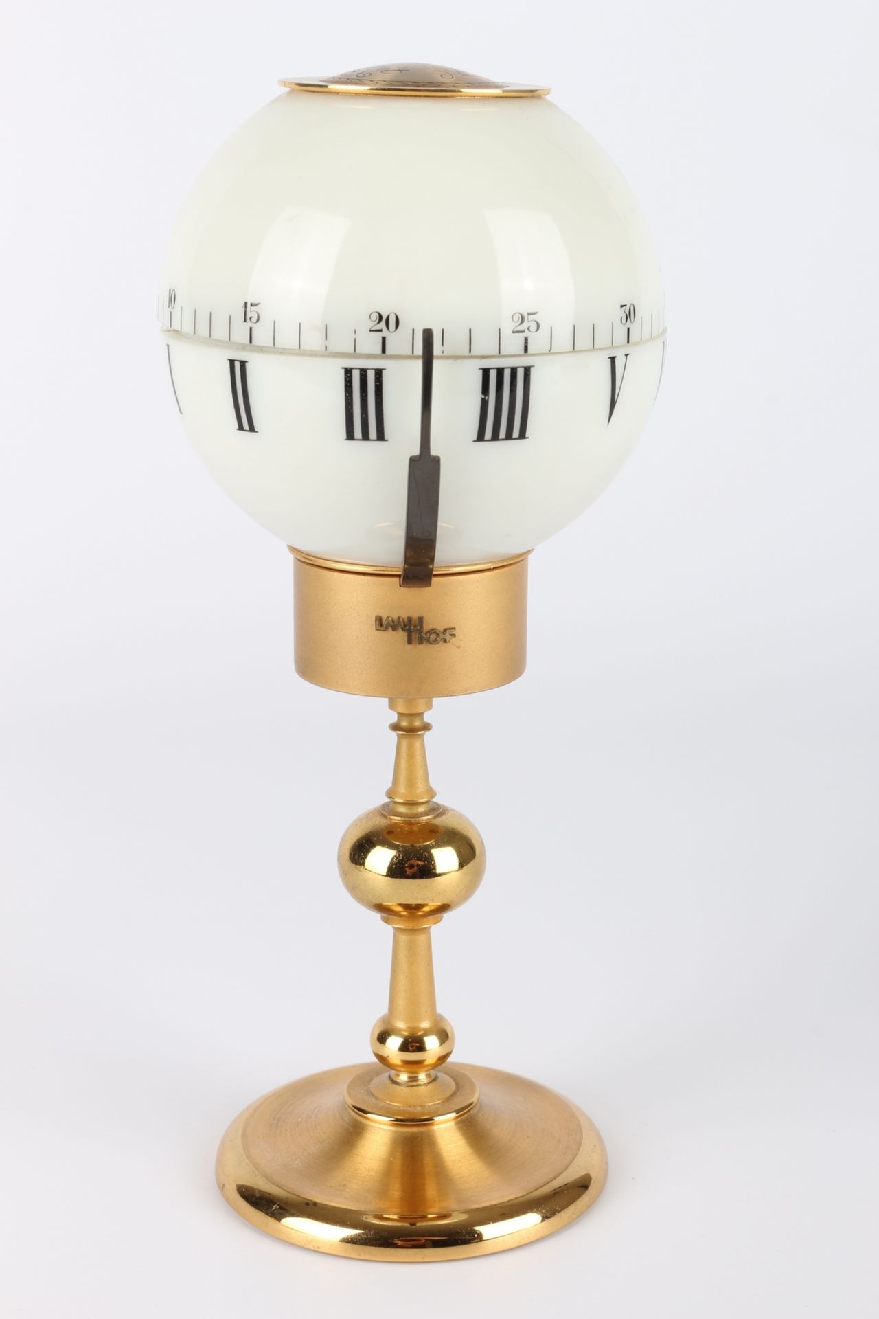 Imhof Tempus Fugit Kugel-Tischuhr, table clock,