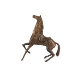 Bronze, trabendes Pferd, trotting horse bronce,