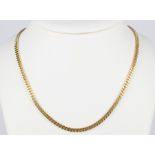 585 Gold Halskette, 14K, gold necklace, Panzerkette