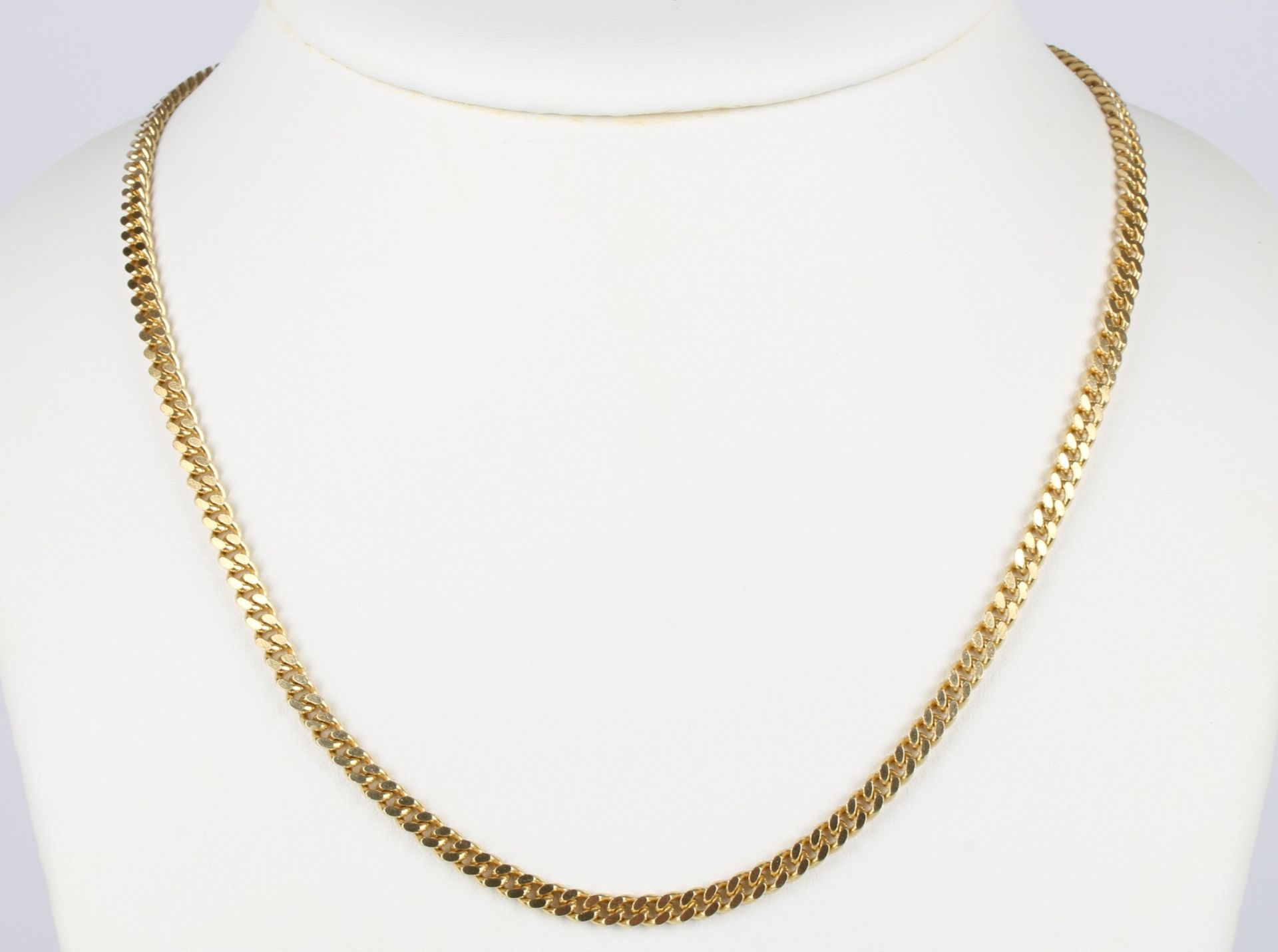 585 Gold Halskette, 14K, gold necklace, Panzerkette