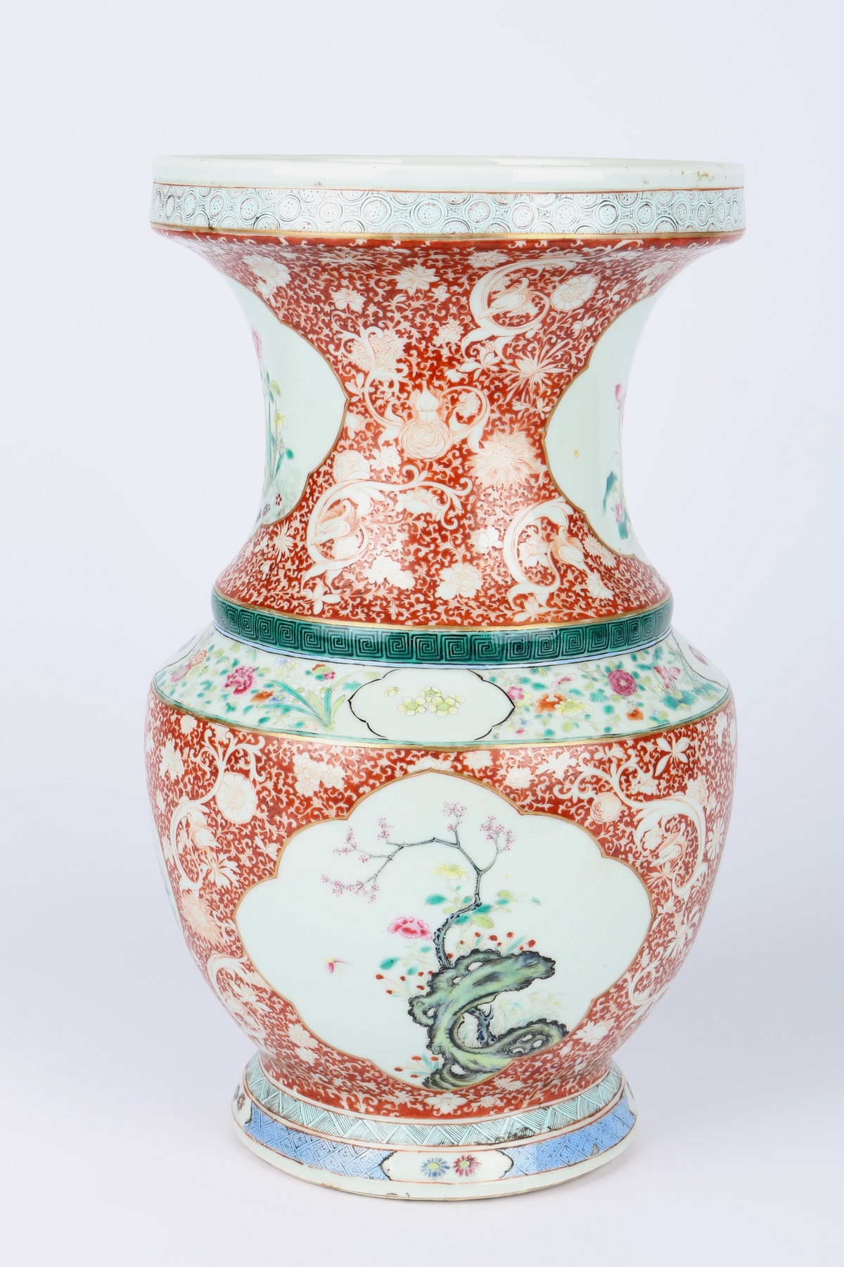 2 große Vasen, China 20. Jahrhundert, 2 chinese vases, - Image 4 of 7