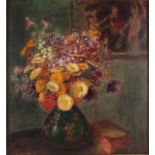 Clementine von Lepel (1895-1960) Stillleben mit Blumenbouquet 1919, floral still life,