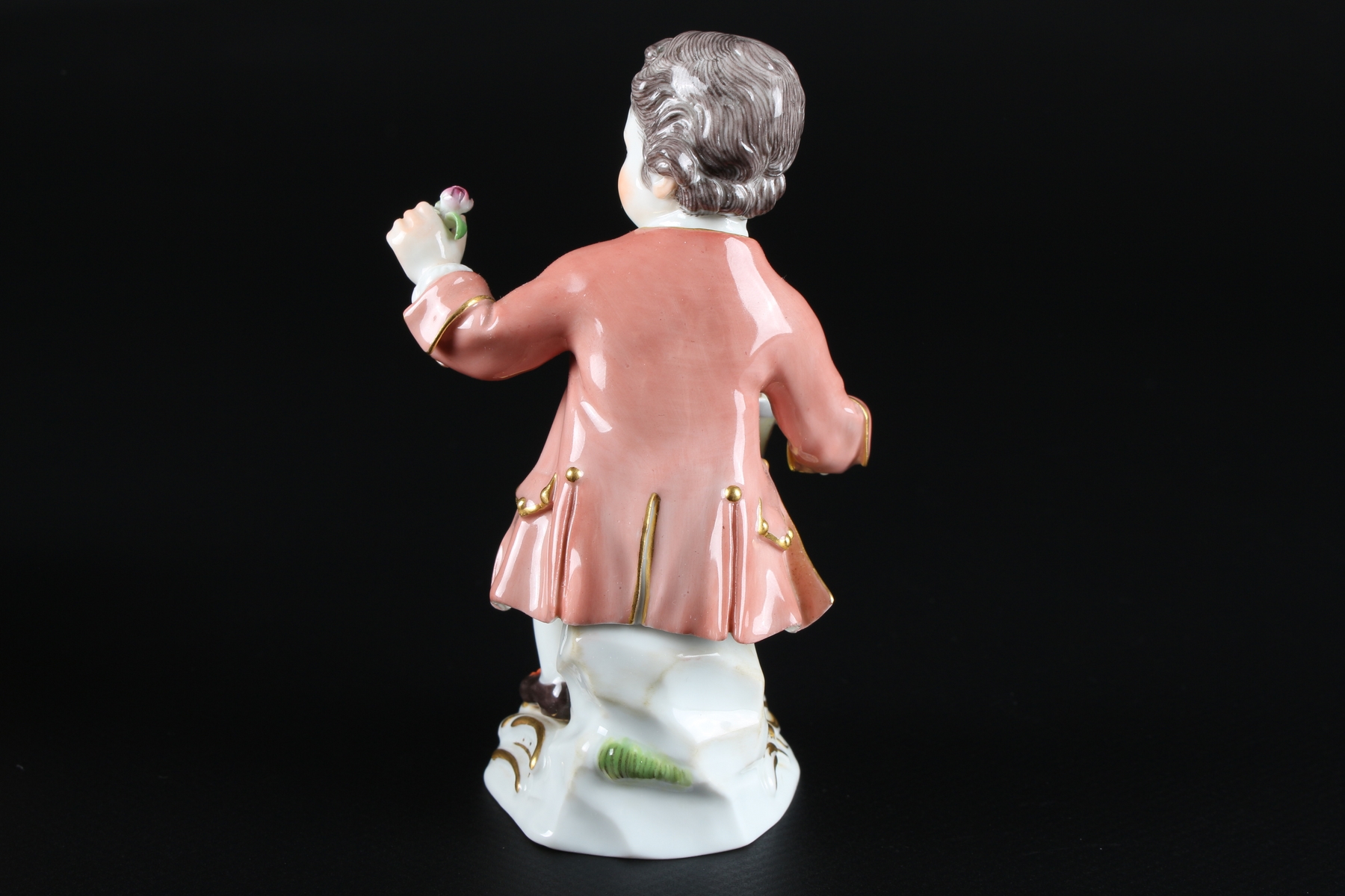 Meissen Gärtnerkind mit Blumentopf, gardeners child with cachepot, - Image 3 of 8