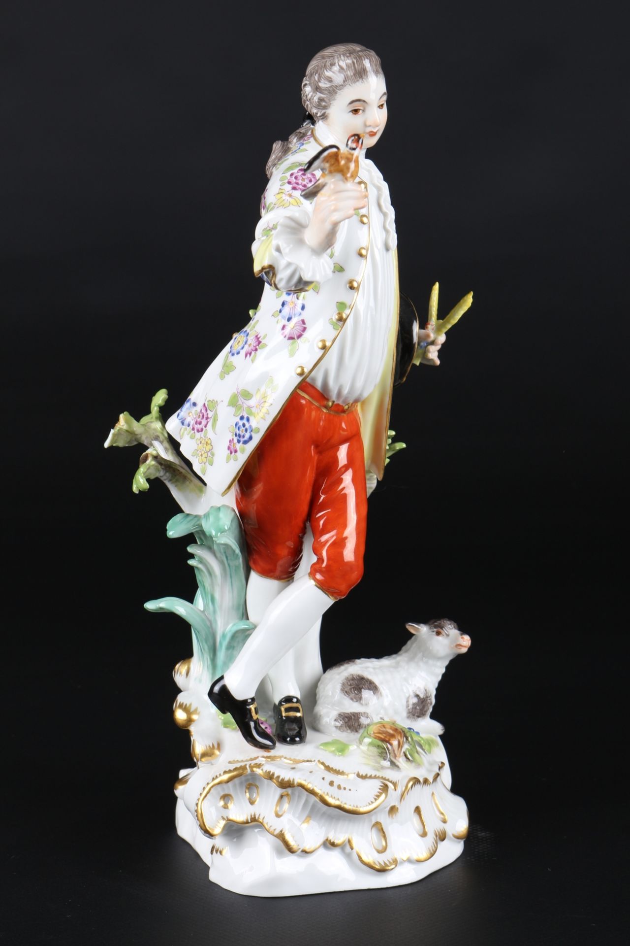 Meissen Figur Schäfer, shephard, - Image 4 of 6