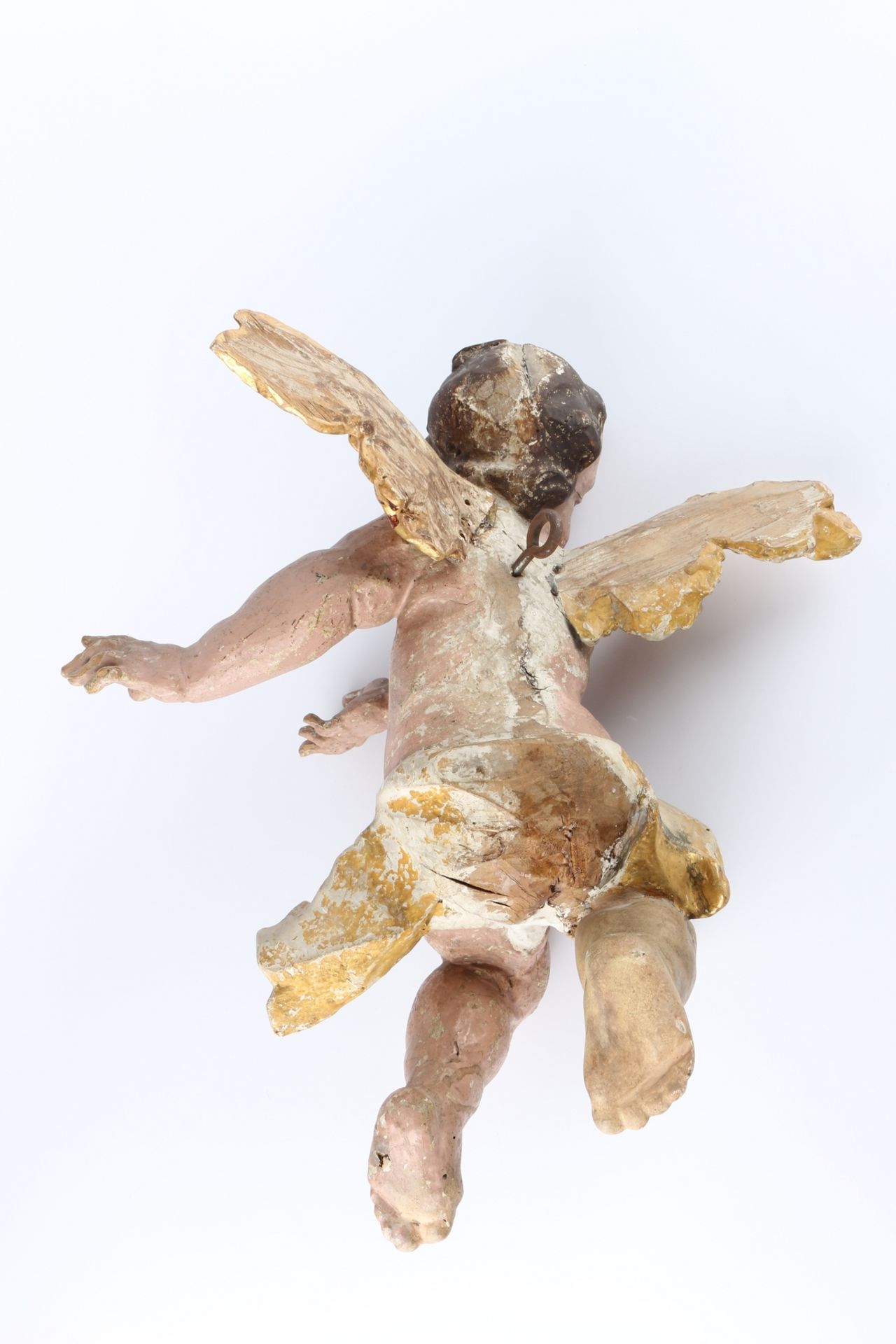 Barock Putto Engel 18. Jahrhundert, baroque cherub 18th century, - Image 5 of 5