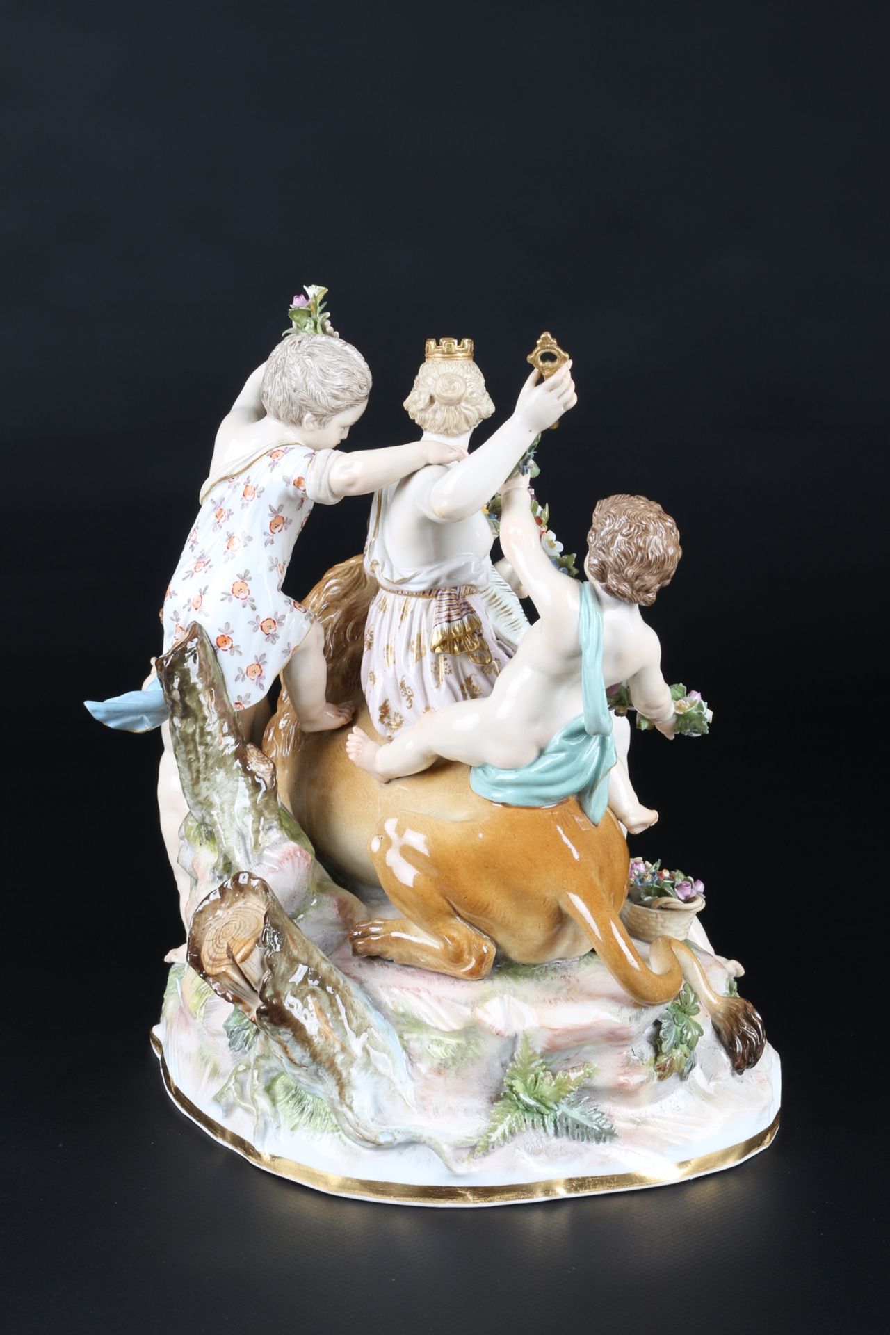 Meissen Figurengruppe Allegorie der Erde, allegory of the earth, - Image 3 of 6