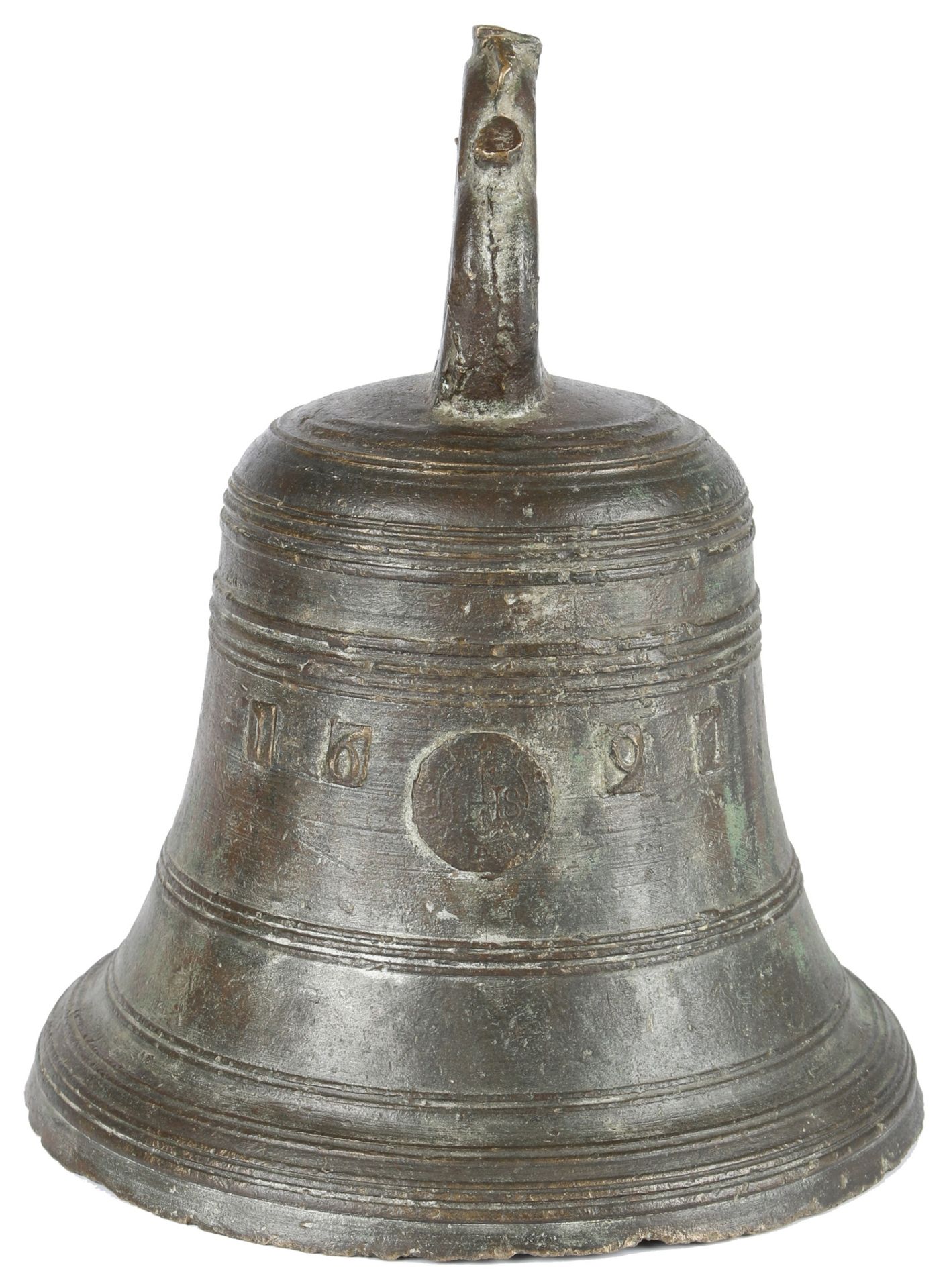 Historische Bronze Glocke, historic bronze bell,