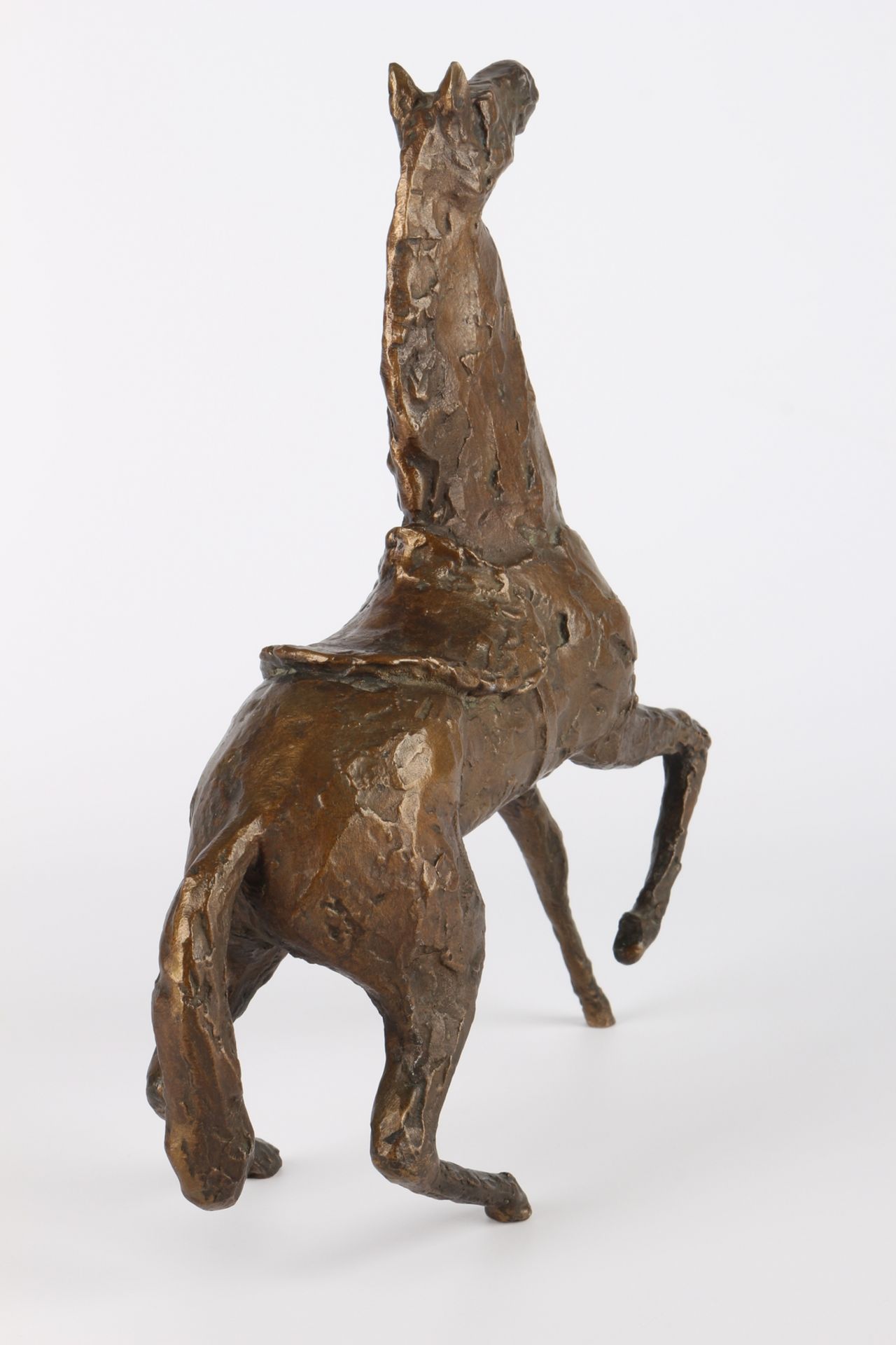 Bronze, trabendes Pferd, trotting horse bronce, - Image 5 of 6