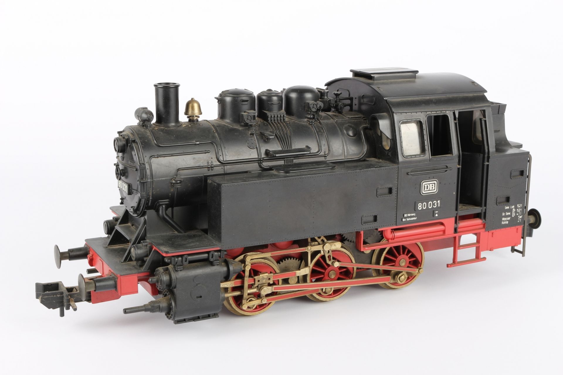 Märklin Spur 1 Dampflok BR 80 031 DB, model railroad steam locomotive,