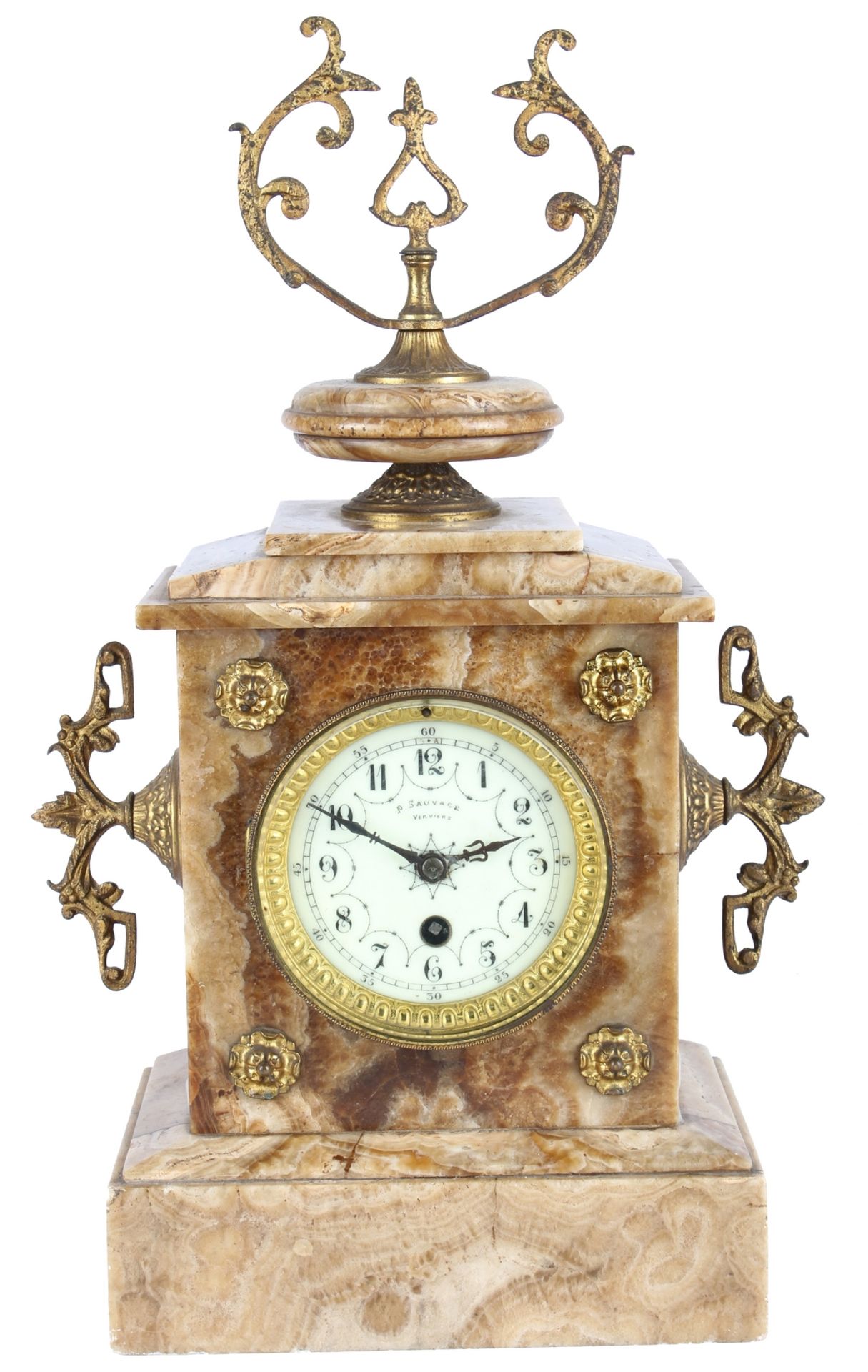 Kaminuhr, Frankreich um 1900, french mantel clock,