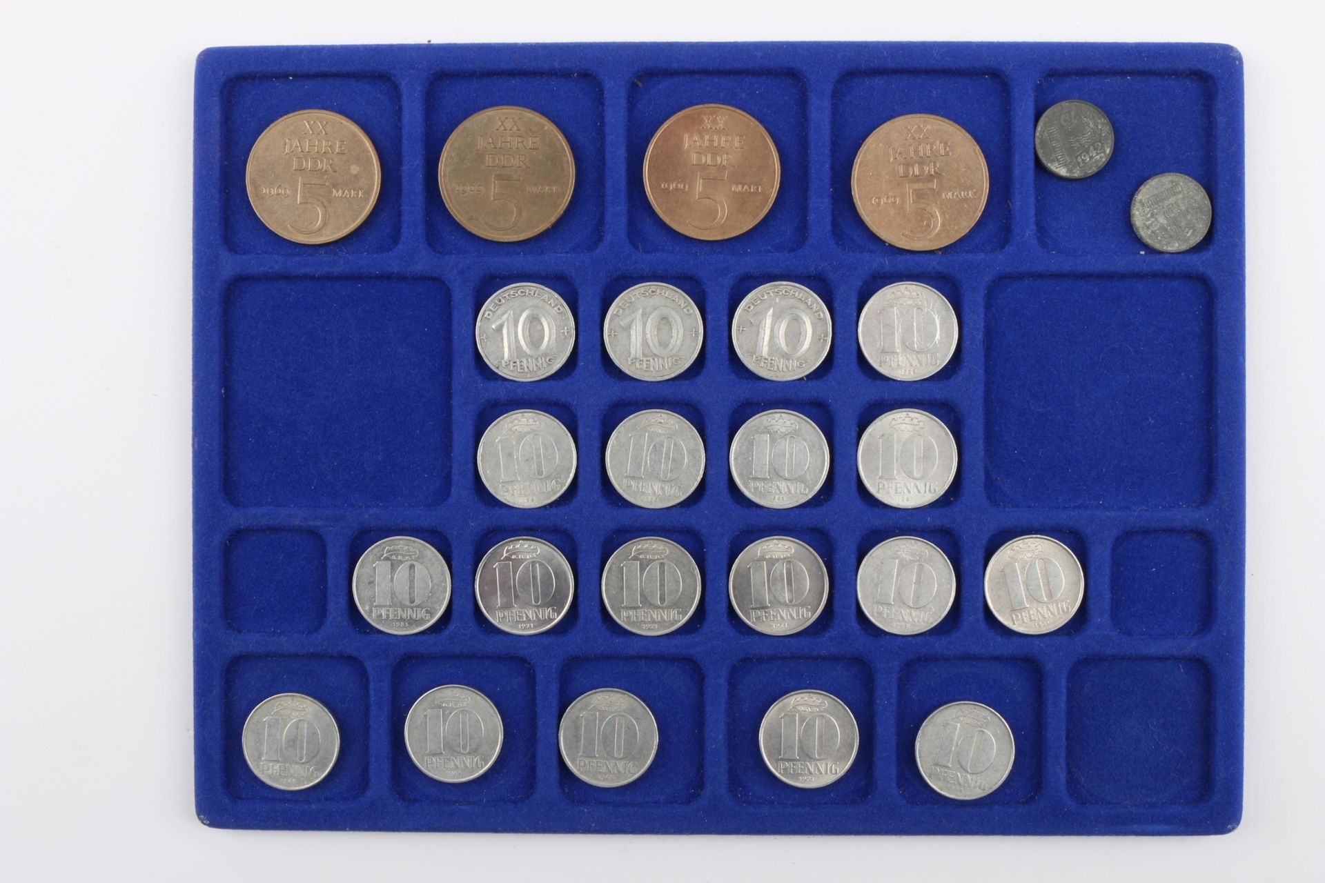 Umfangreiche DDR Münzen Sammlung, collection of GDR coins, - Bild 6 aus 7