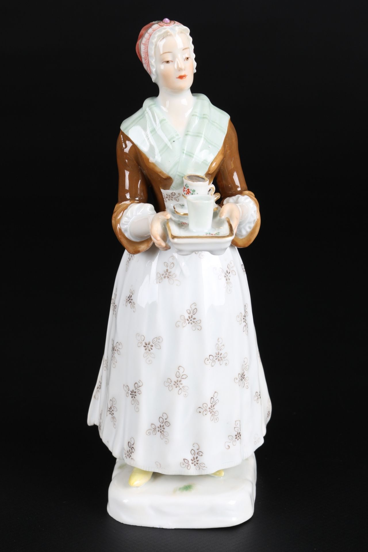 Meissen Schokoladenmädchen, chocolate girl, - Image 2 of 6