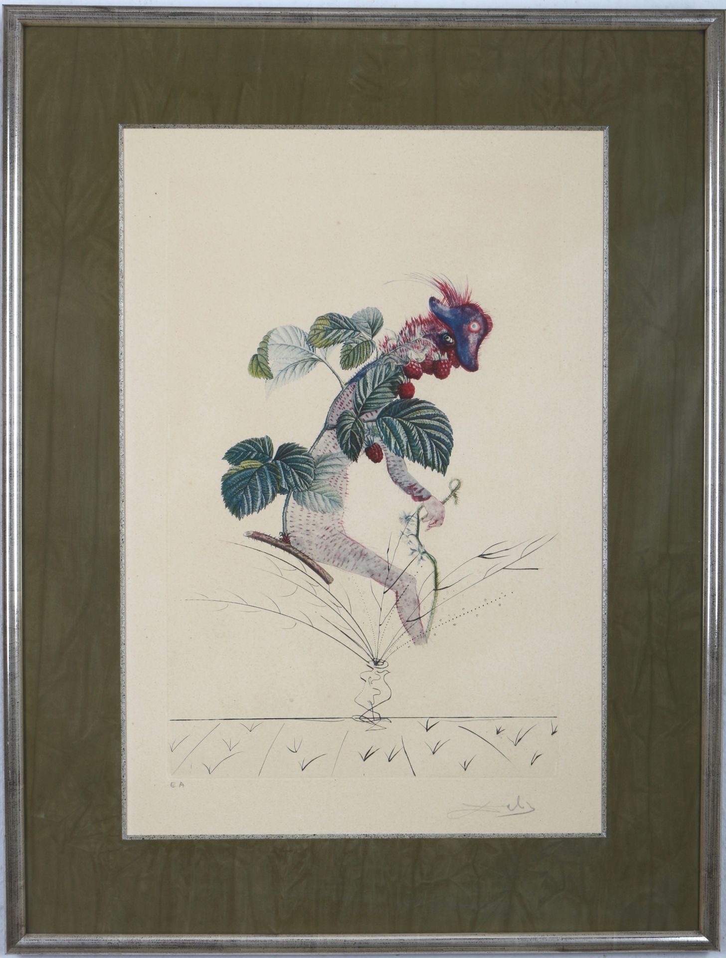 Salvador Dali (1904-1989) Flordali Framboisier, raspberry, - Bild 2 aus 4