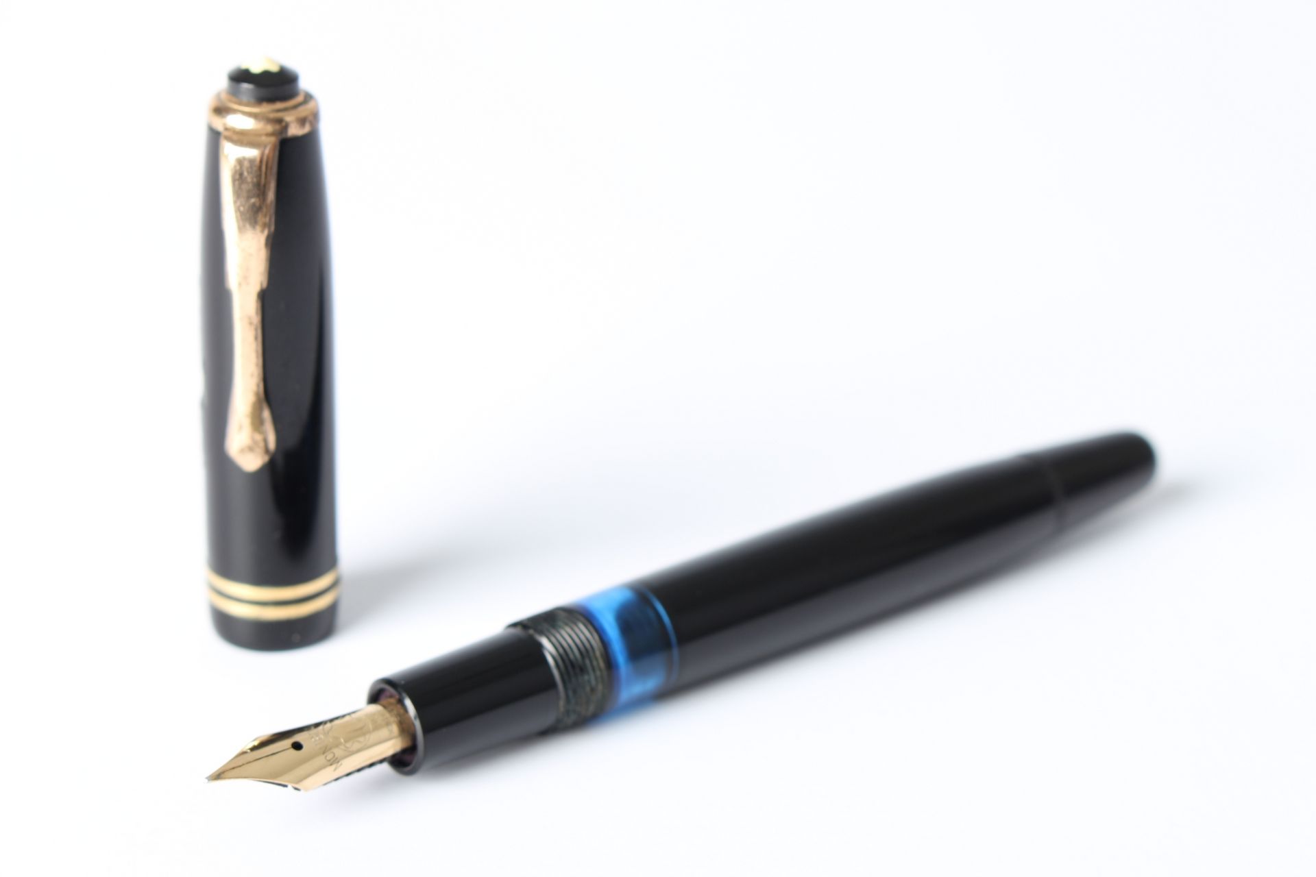 Montblanc 585 Goldfeder Füller Modell 262, fountain pen,