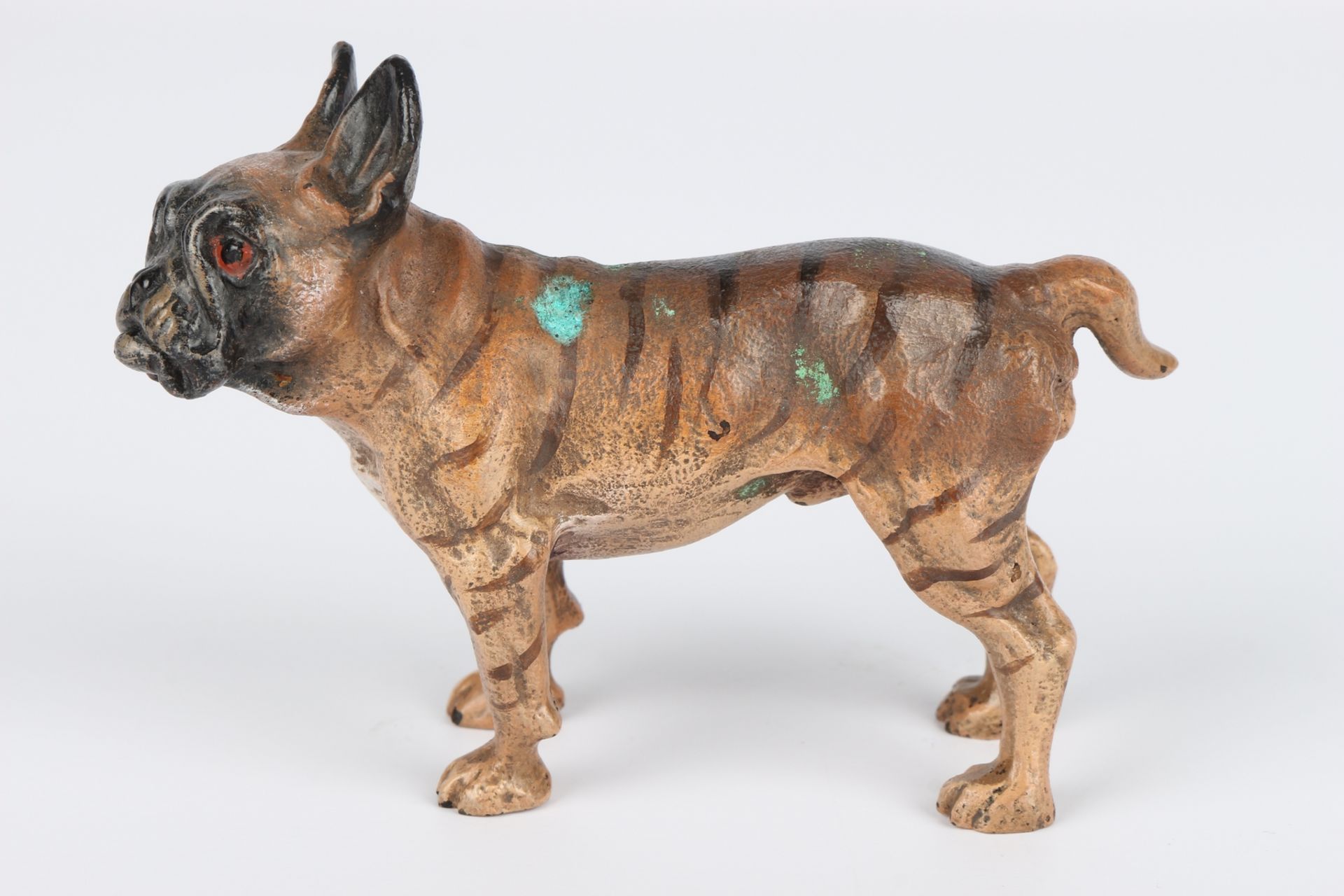 Bronze Hund Bulldogge, bronze bulldog, - Image 2 of 5