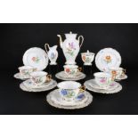 Meissen Empire Kaffeeservice für 6 Personen, coffee set for 6 pers.,