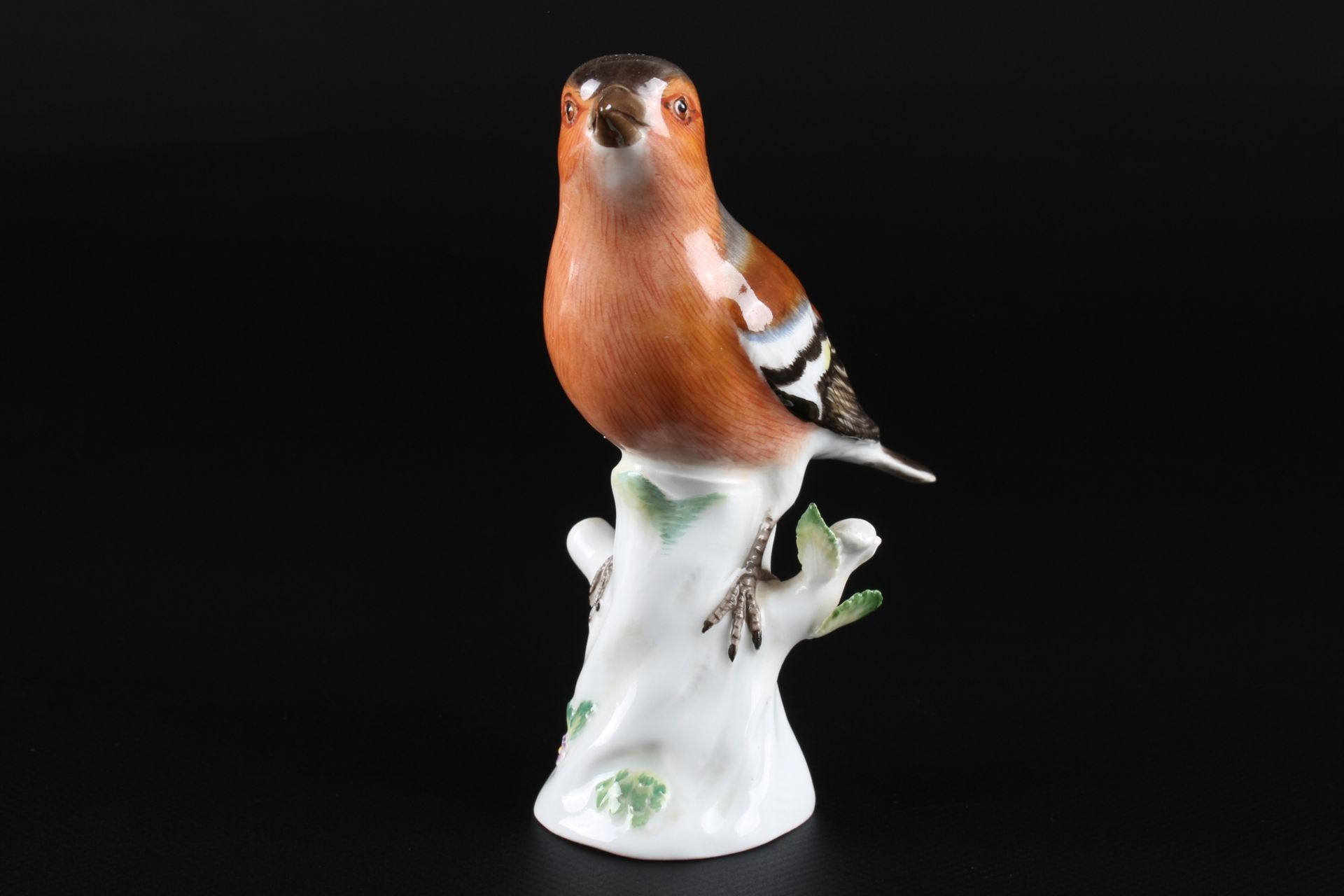 Meissen Buchfink, porcelain bird chaffinch, - Image 2 of 7