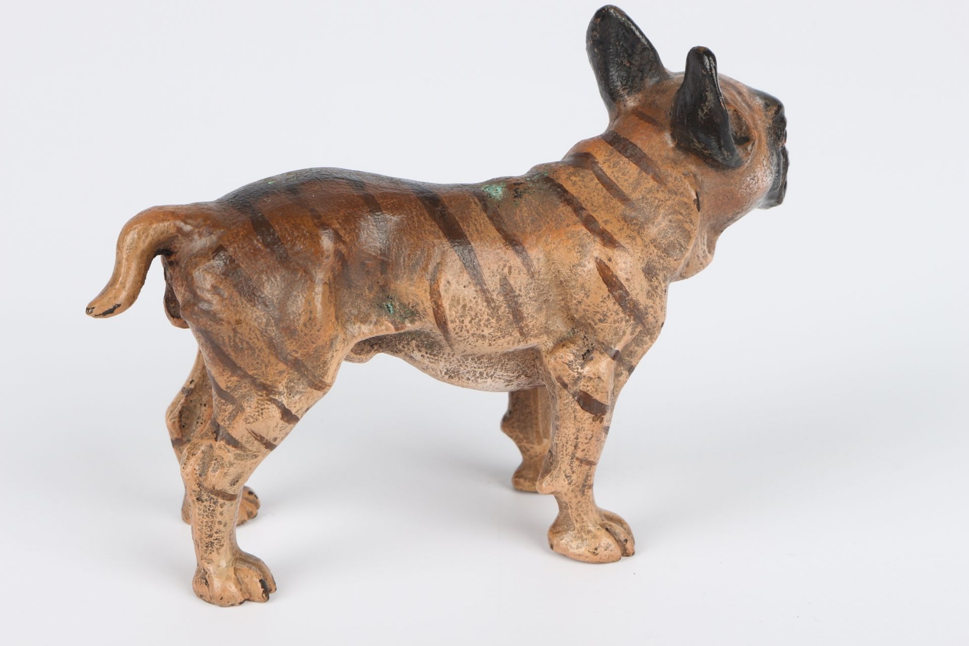 Bronze Hund Bulldogge, bronze bulldog, - Image 3 of 5