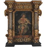 Großer Barock Altar Herz-Jesu, 18./19. Jahrhundert, wooden altar, 18th / 19th century,