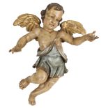 Großer Barock Putto Engel 18. Jahrhundert, baroque cherub 18th century,