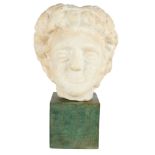 Marmorkopf eines Mannes, marble head,