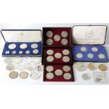 Konvolut Sammel- & Gedenkmünzen, u.a. Silber, commemorative coin collection, including silver,