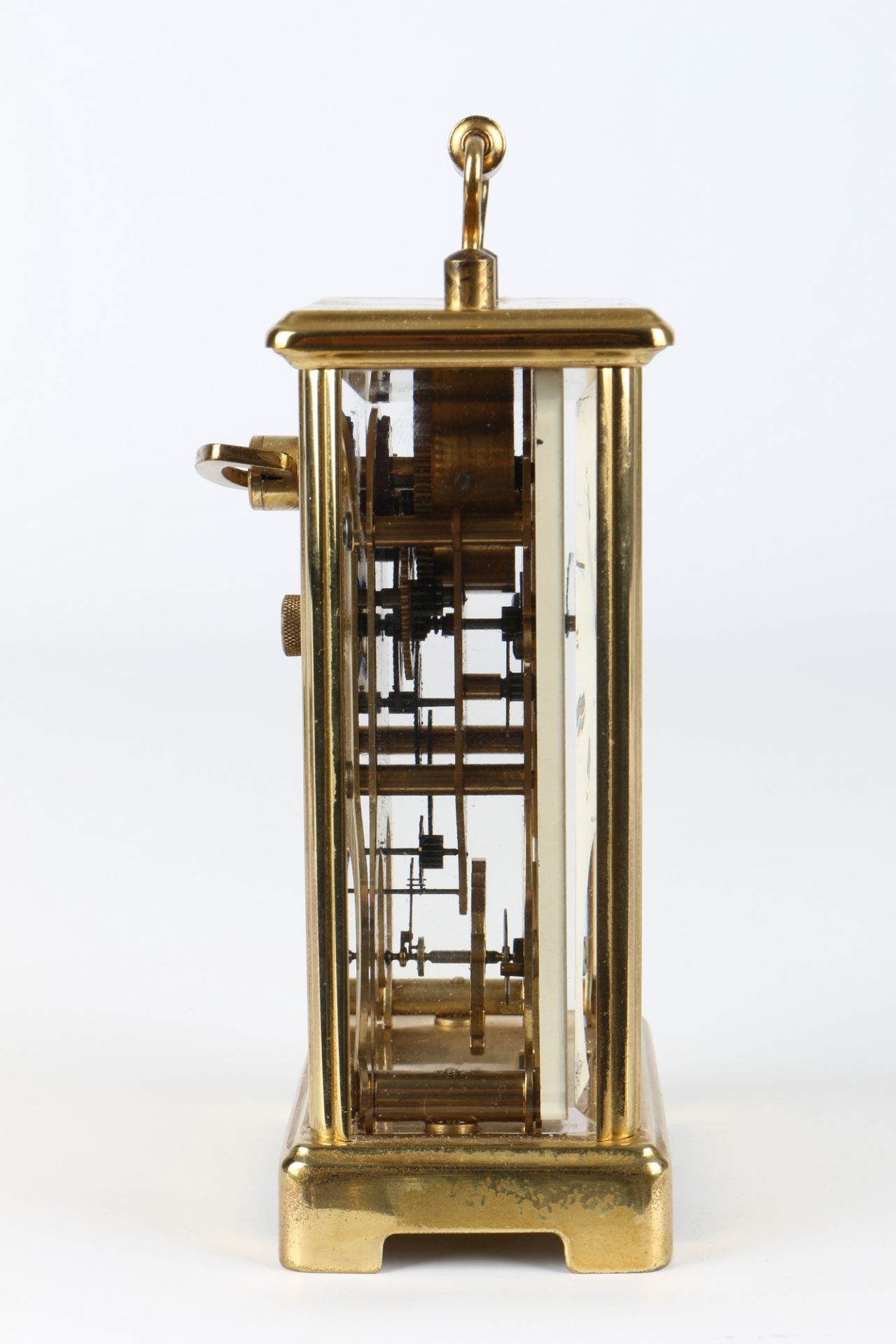 August Schatz Reiseuhr, carriage clock, - Image 3 of 5