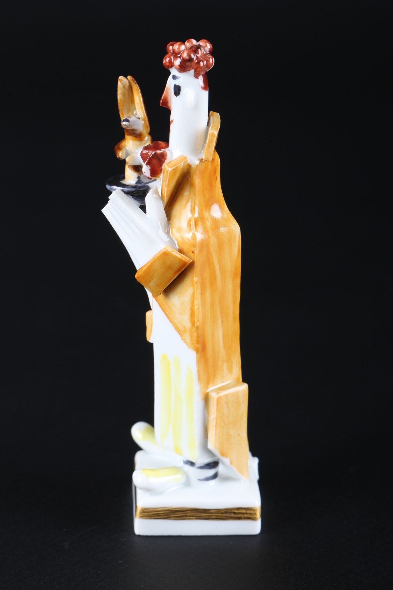 Meissen Zauberer Peter Strang, porcelain magician figure, - Bild 2 aus 5