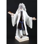 Meissen Advokato aus der Commedia dell'Arte, porcelain figure,