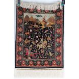 Hereke Seidenteppich, silk carpet,