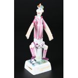 Meissen Fußballer Verteidiger Peter Strang, porcelain figure,