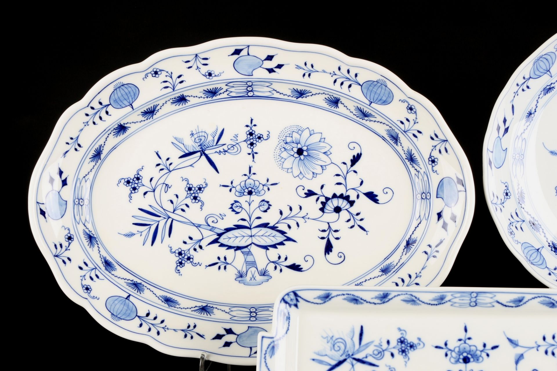 Meissen Zwiebelmuster Restservice, dinner porcelain, - Image 2 of 6