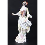 Meissen Columbine aus der Commedia dell'Arte, porcelain figure,