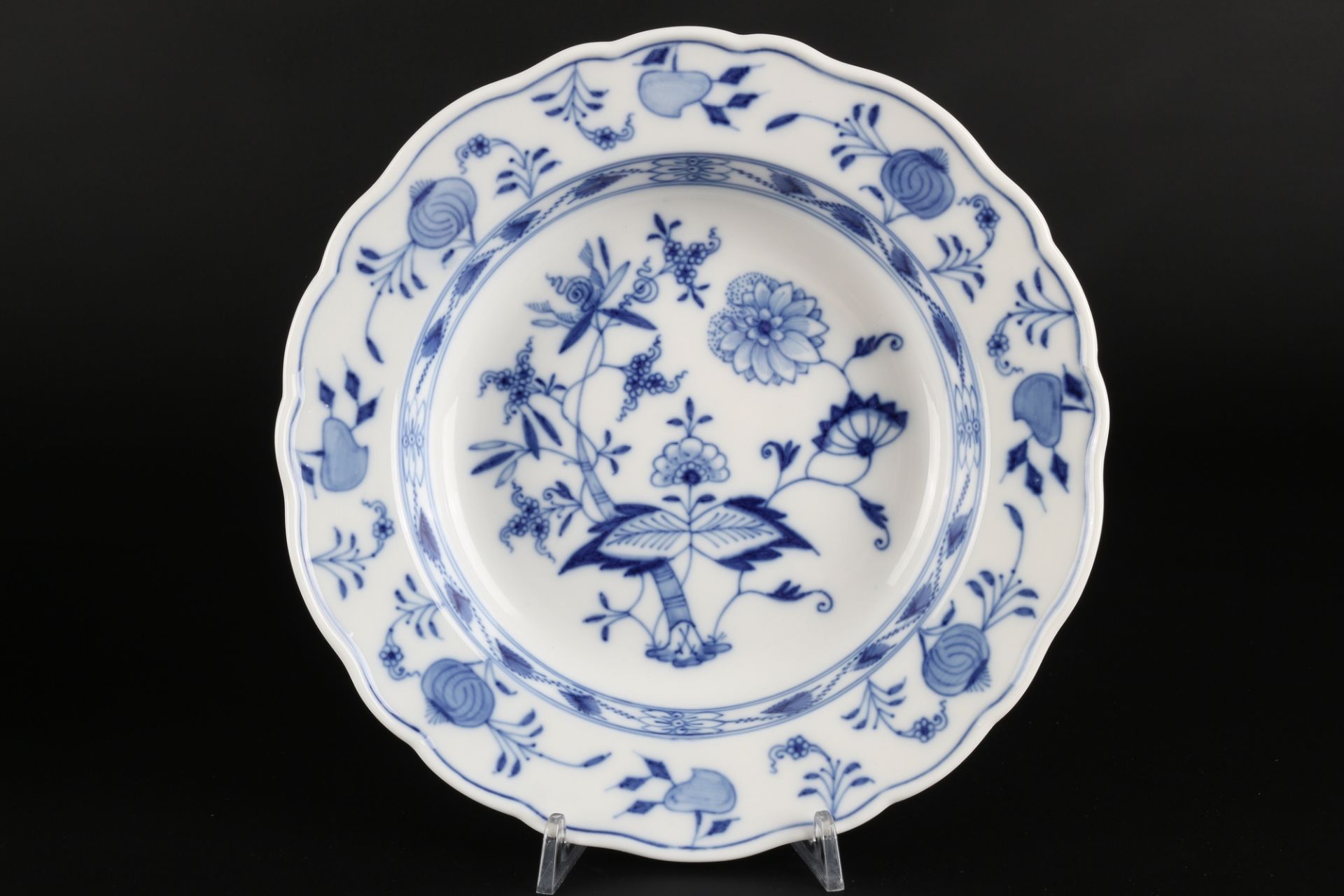 Meissen Zwiebelmuster 10 Suppenteller, soup plates, - Image 2 of 3