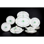 Herend Apponyi Vert Speiseservice für 6 Personen, dinner porcelain,