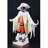 Meissen Dottore aus der Commedia dell'Arte, porcelain figure,