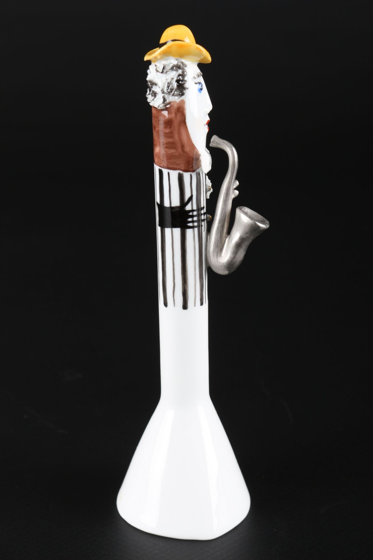 Meissen Saxophonist Peter Strang, porcelain figure, - Bild 4 aus 5