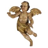 Großer Barock Putto Engel 18. Jahrhundert, baroque cherub 18th century,