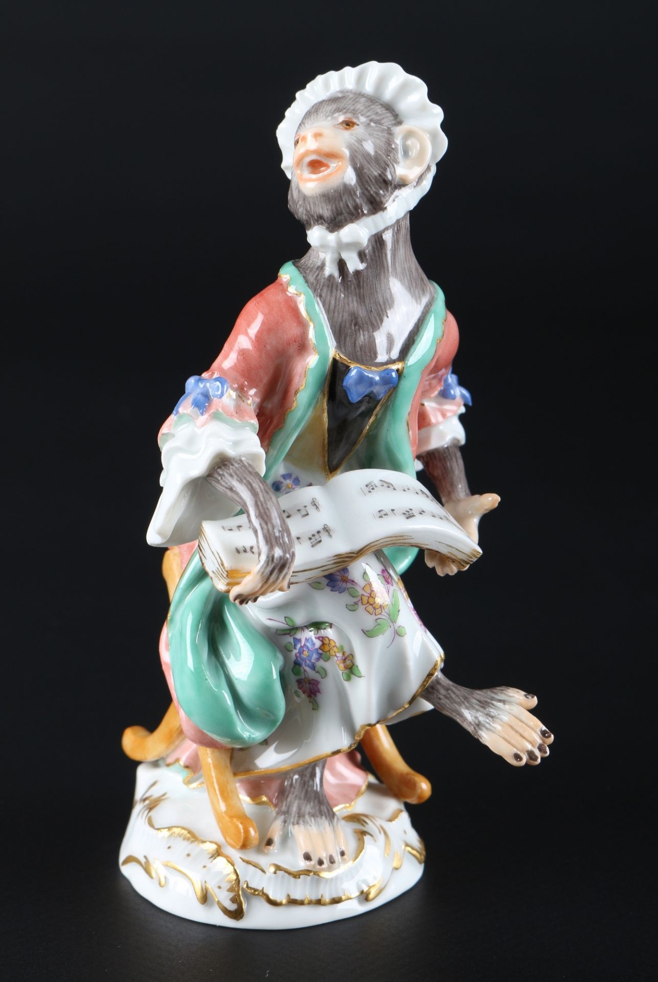 Meissen Sängerin aus der Affenkapelle, singer monkey chapel,