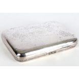 Jugendstil 925 Silber Zigaretten-Etui, Chester 1897, silver art nouveau cigarette box,