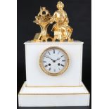 Kaminuhr Frankreich um 1880, french mantel clock,