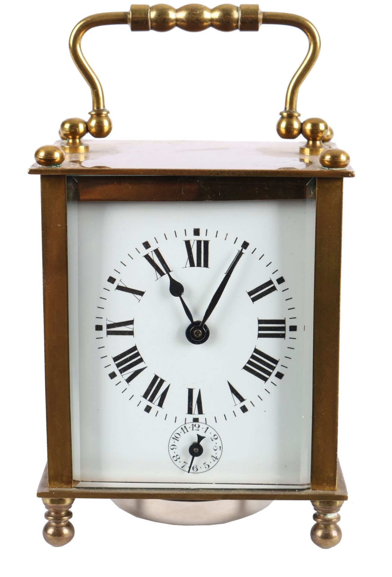 Reiseuhr mit Wecker, Frankreich, carriage clock,