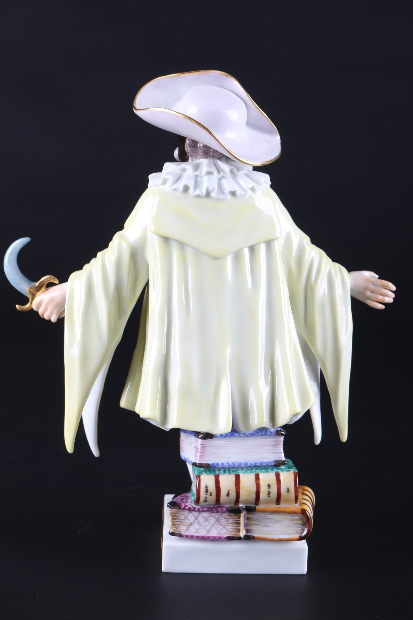 Meissen Dottore aus der Commedia dell'Arte, porcelain figure, - Image 3 of 5