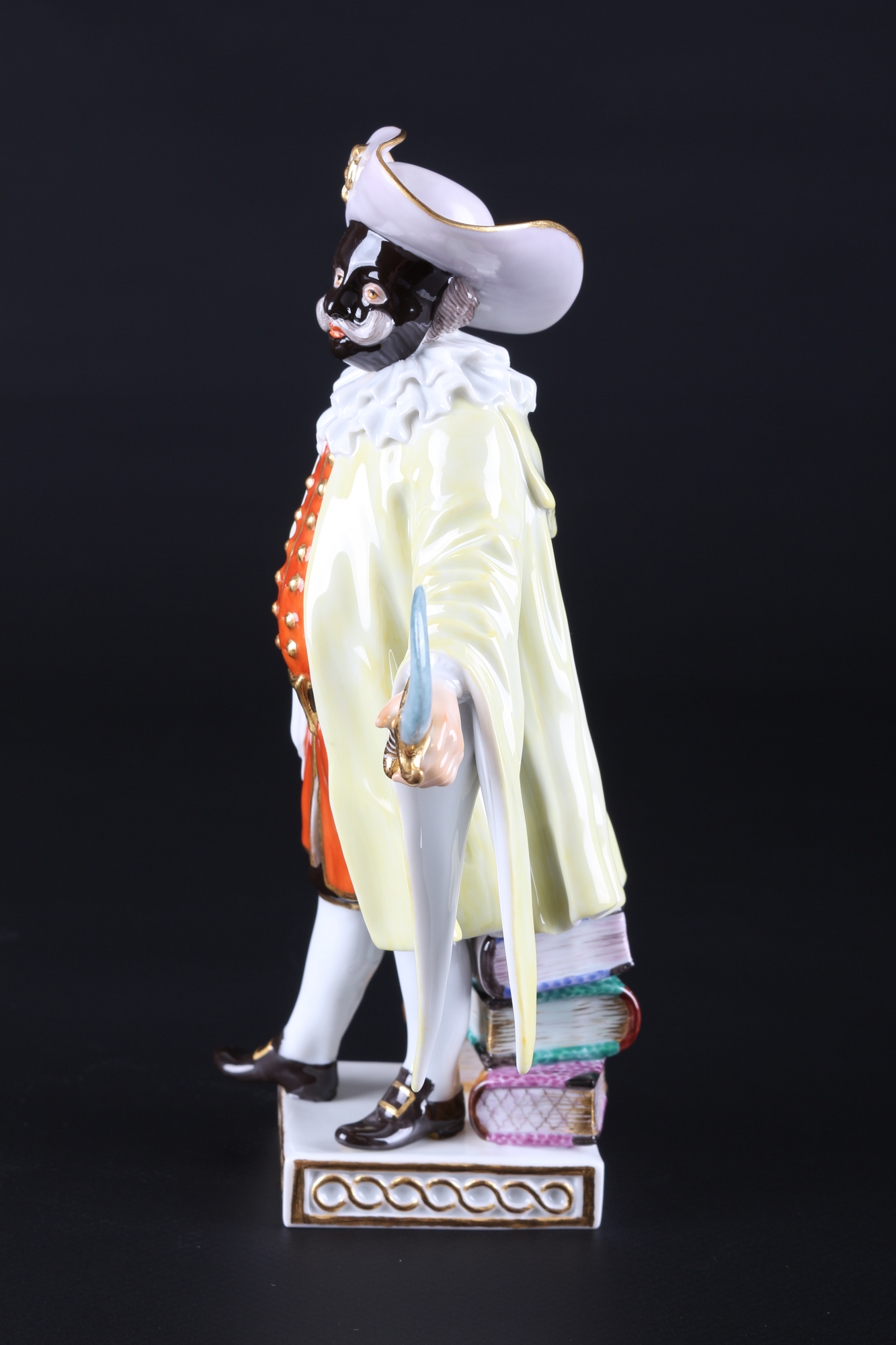 Meissen Dottore aus der Commedia dell'Arte, porcelain figure, - Image 4 of 5