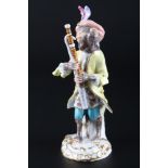 Meissen Fagottspieler aus der Affenkapelle, bassoon player monkey chapel,