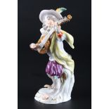 Meissen Gitarrist aus der Affenkapelle, guitarist monkey chapel,