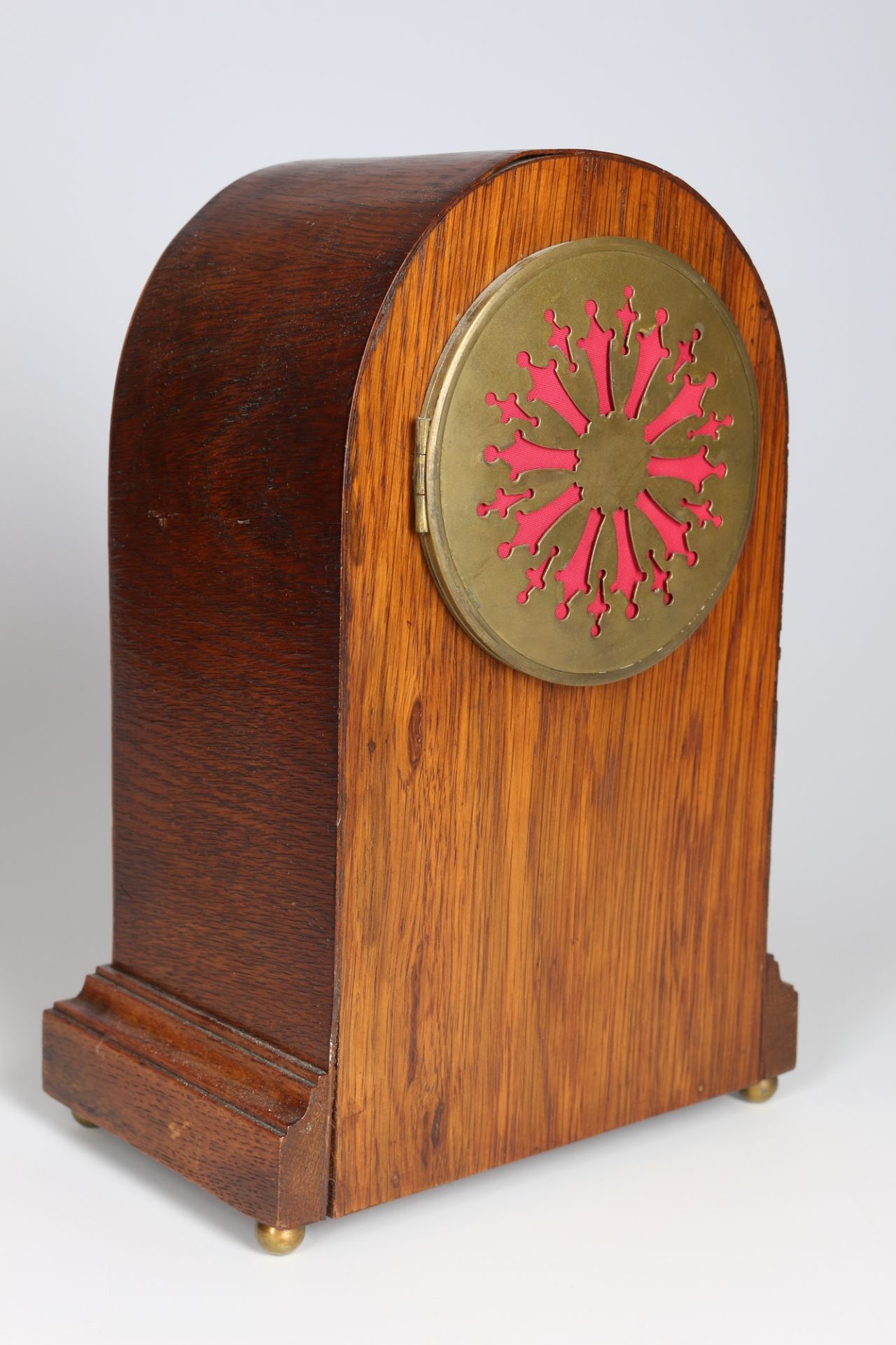 2 Stockuhren, England um 1900, bracket clocks, - Bild 3 aus 7
