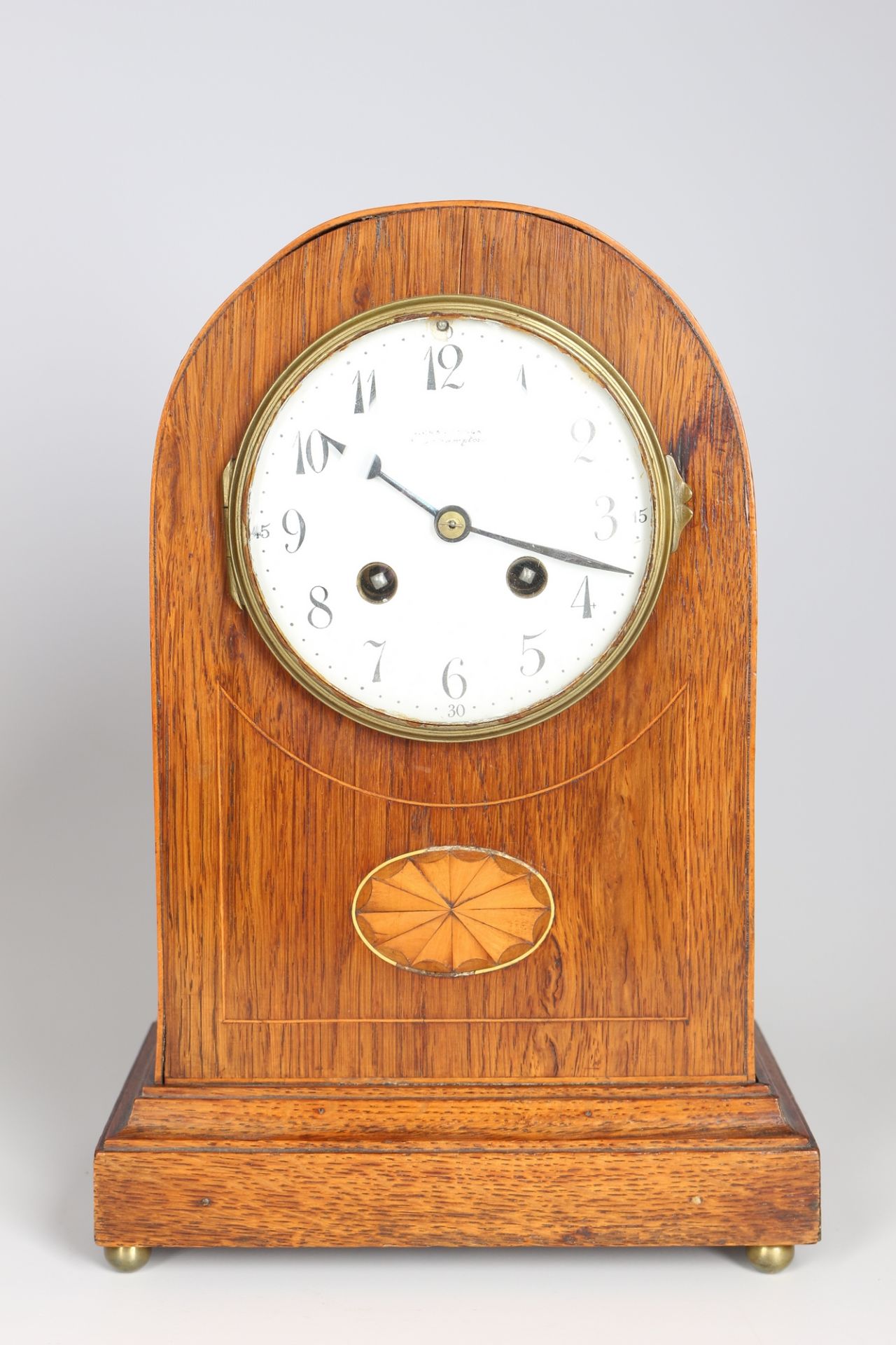 2 Stockuhren, England um 1900, bracket clocks, - Bild 2 aus 7