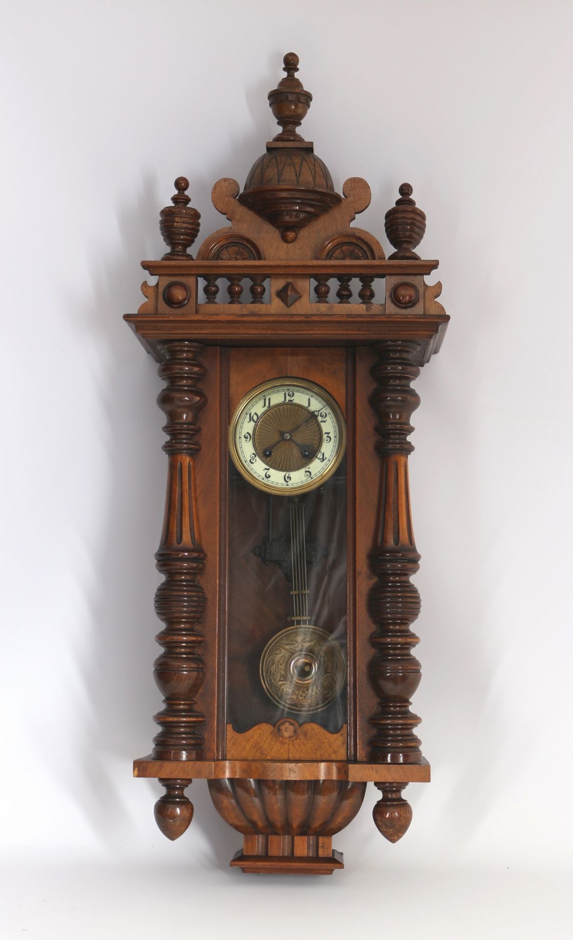 Konvolut von 4 Wanduhren, wall clocks, - Image 4 of 5